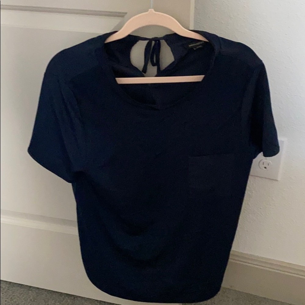Navy Blouse